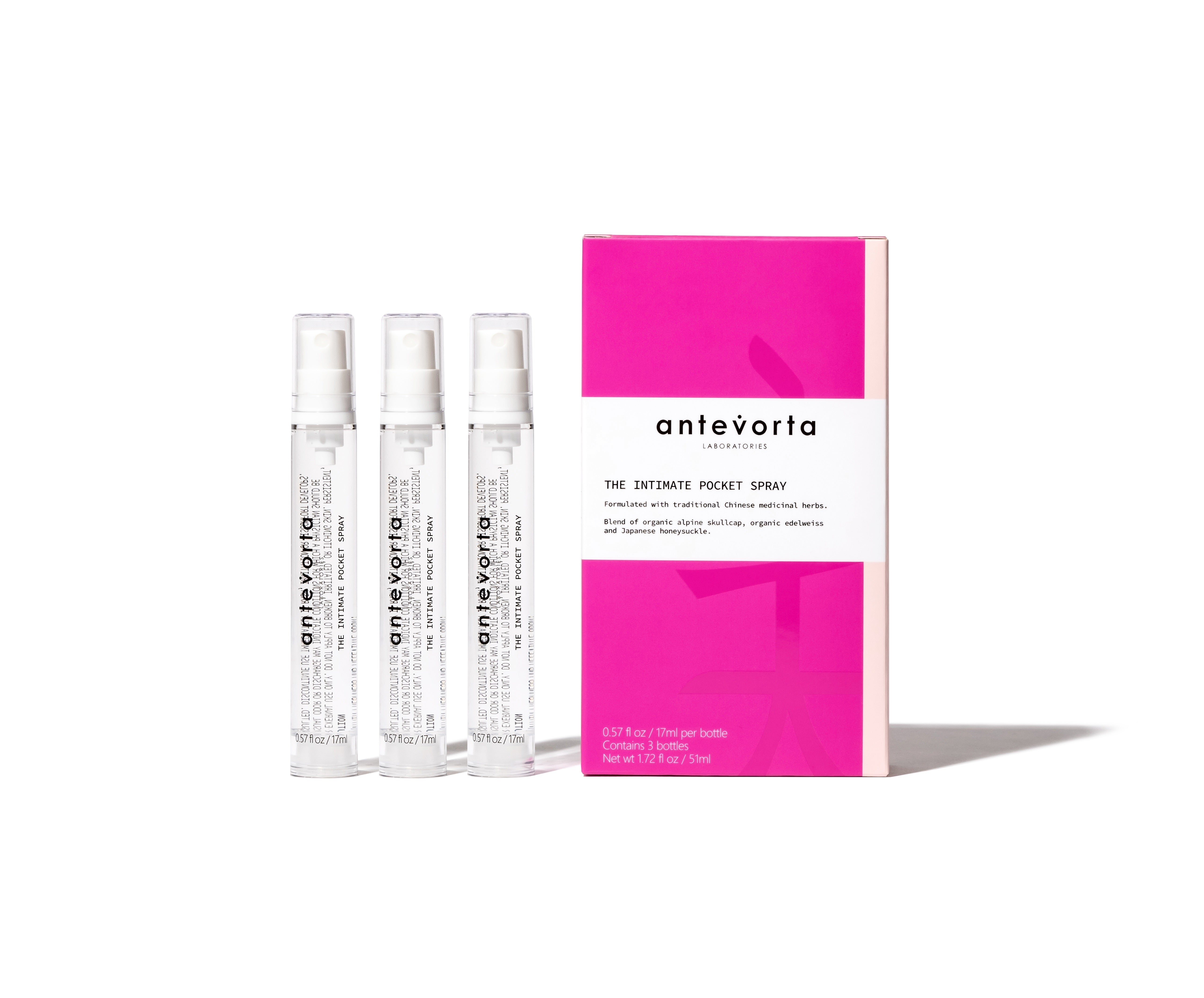 שלישיית מיני ספריי לאזור האינטימי