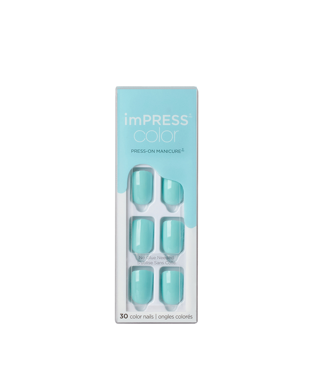 ציפורניים בגימור ג׳ל 08 - MINT TO BE - OH!Glow